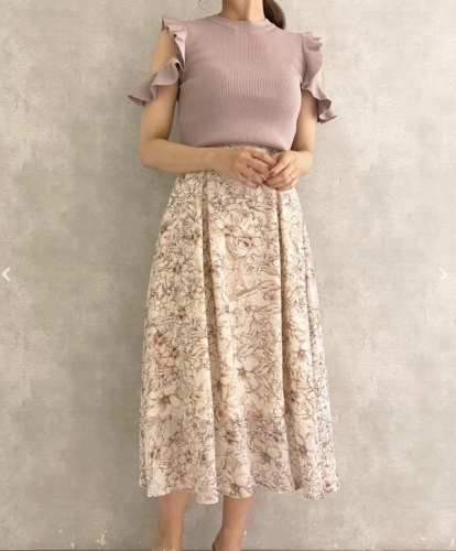 アラマンダ　小花柄スカートの写真